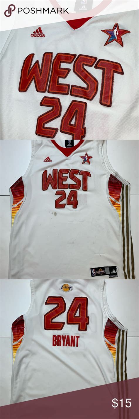 Kobe Bryant All Star Jersey Youth XL Adidas NBA | Adidas nba, Kobe ...