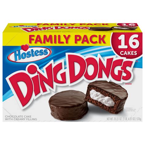 Save on Hostess Ding Dongs Chocolate Family Pack - 16 ct Order Online Delivery | Giant