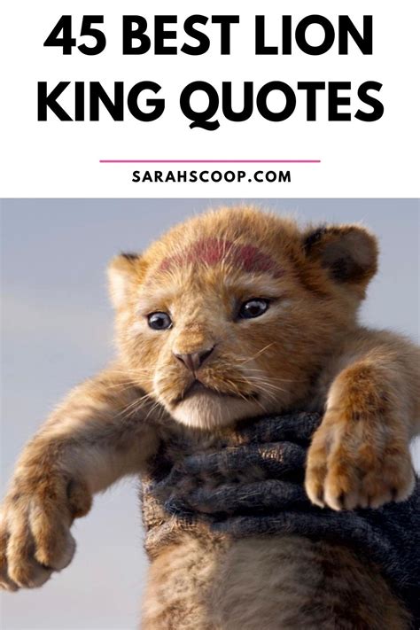 Disney Quotes The Lion King
