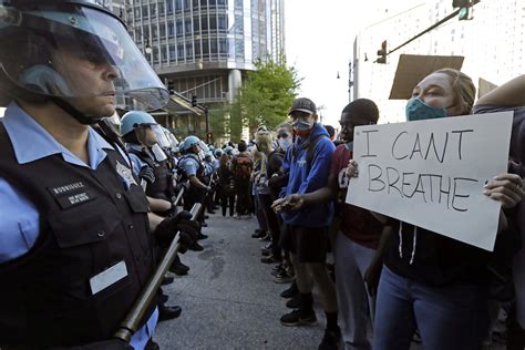 George Floyd protesters: Majority peaceful, few undisciplined locals ...