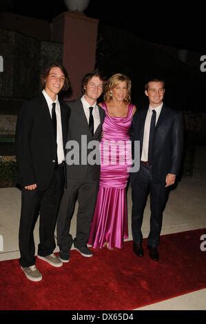 Chris Evert and her sons arrives at 23rd Annual Chris Evert/Raymond James Pro-Celebrity Tennis ...