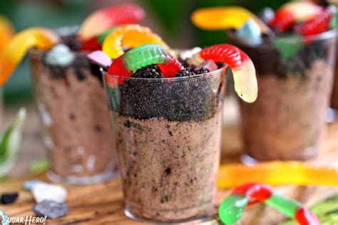 Dirt Pudding Cups (Dirt Dessert) - SugarHero