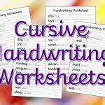 Free Printable Cursive Writing Sentences Worksheets - Printable Worksheets