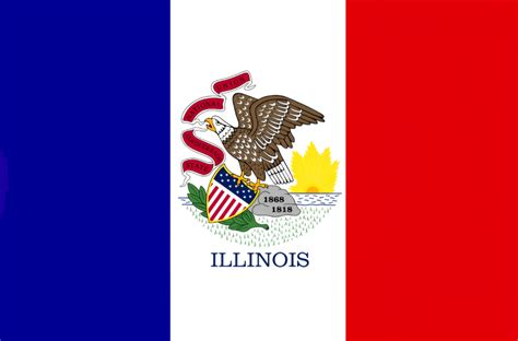 My flag redesign for Illinois' flag : r/vexillology