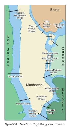 Map Of Nyc Bridges - Map Of Farmland Cave