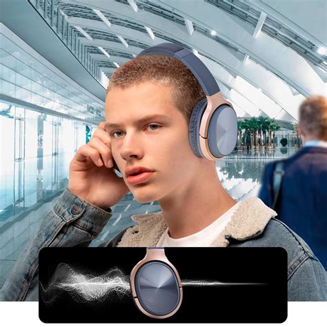 Wireless Earbuds,Bluetooth Dual Mode Headset Wireless Heavy Bass Over-Ear Foldable Wireless And ...