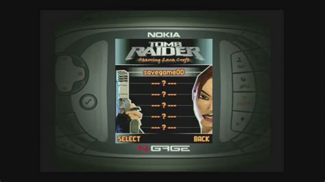 Tomb Raider (2003) - Nokia N-Gage Gameplay - YouTube