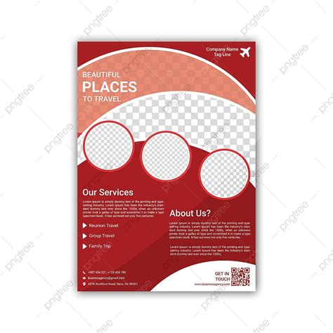 Travel Flyer Design Template Download on Pngtree