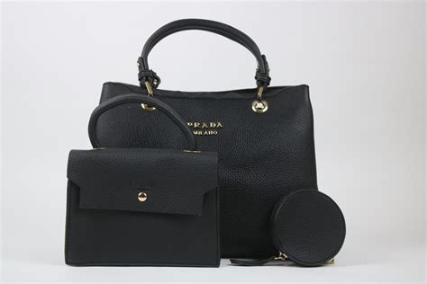 Prada Milano Black Ladies Hand Bag – Mosha