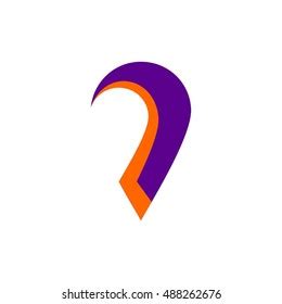 P Logo Vector Stock Vector (Royalty Free) 488262697