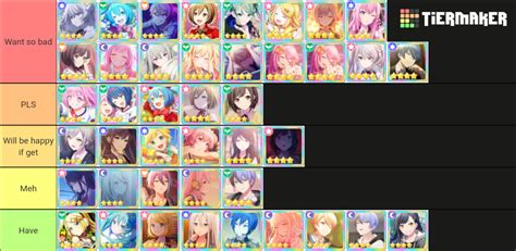 Project Sekai 4 Star Collection Tier List (Community Rankings) - TierMaker