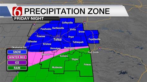 Multiple Oklahoma Counties Under Winter Weather Advisory