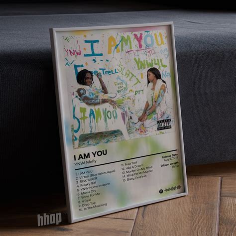 YNW Melly - I Am You - Album Cover Poster by Craig Reynolds | Printblur