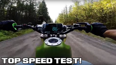 2 Stroke KX500 Top Speed Test!! - YouTube