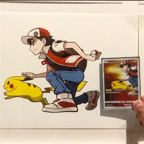 The original artwork by Ken Sugimori and the card : r/PokemonTCG