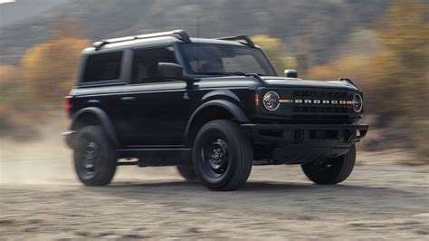 2021 Ford Bronco Black Diamond First Test Review: Economical Full-Scale Adventure