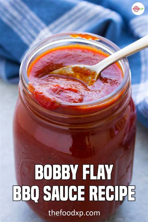 Homemade Bobby Flay BBQ Sauce Recipe