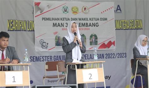 OSIM MAN 3 Palembang Gelar Debat Kandidat Calon Ketua Periode 2023 – MAN3PLG.SCH.ID