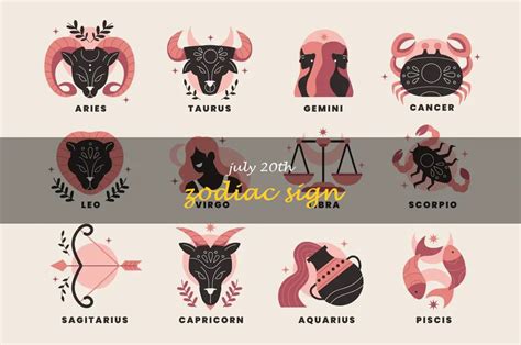 Discover The Meaning Behind Your July 20Th Zodiac Sign! | ShunSpirit