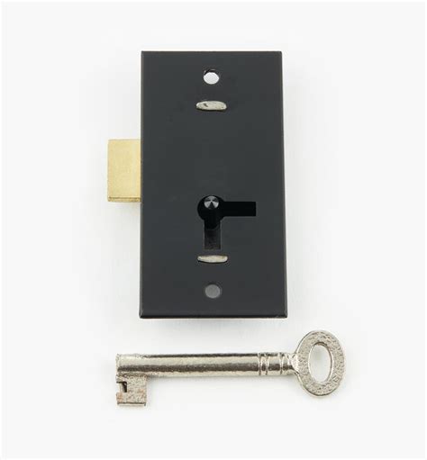 Japanned Steel Cupboard Locks - Lee Valley Tools