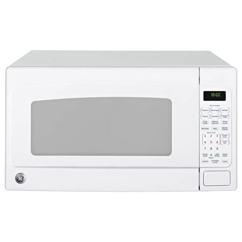 GE 1.8-cu ft 1100-Watt Countertop Microwave (White) at Lowes.com