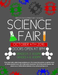 Science Fair Banner Template