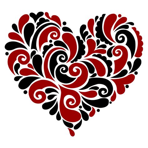 Swirly Heart by mehhbud on DeviantArt | Heart doodle, Stencil patterns, Stencil art