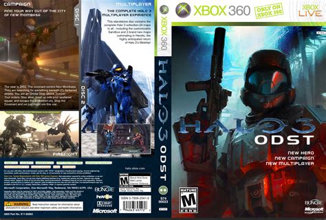 Halo 3: ODST (Bundle) Xbox 360 Box Art Cover by Little Gandalf