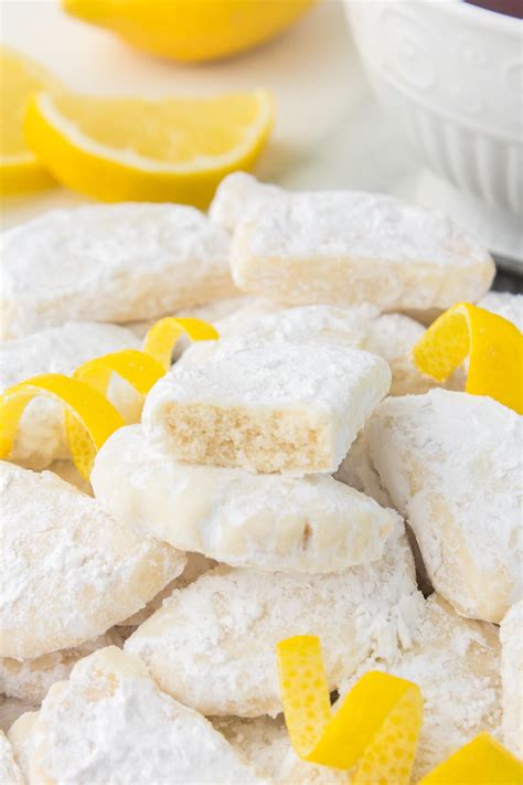 Copycat Savannah Smiles (Lemon Powder Sugar Cookies)