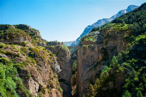 Mountain Landscape, Stone Bridge Free Stock Photo - Public Domain Pictures