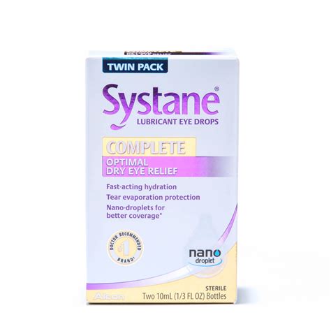 Systane Complete Lubricant Dry Eye Symptom Relief, 10 ml Twin Pack - Walmart.com - Walmart.com