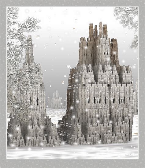 Castle in the snow by marijeberting on DeviantArt