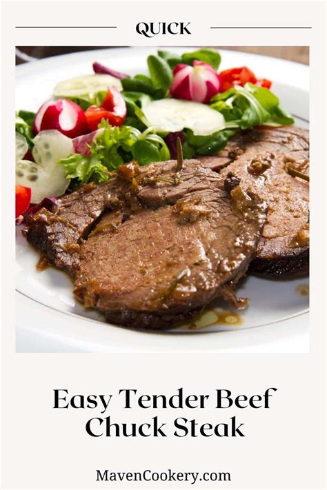 Tender Beef Chuck Steak Recipe