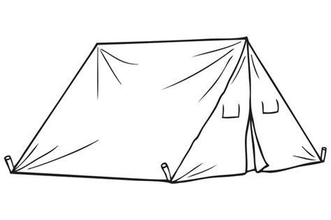 177 Camping Tent Black White Clipart Royalty-Free Photos and Stock Images | Shutterstock