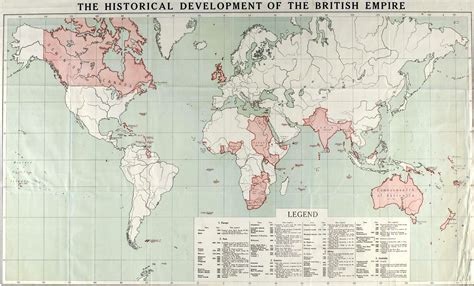 Territories of the British Empire A-I - The British Empire