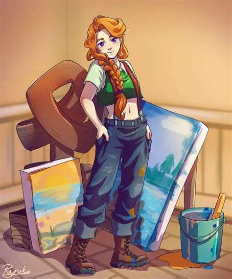 28+ Stardew Valley Leah Fanart Background - Tehfa