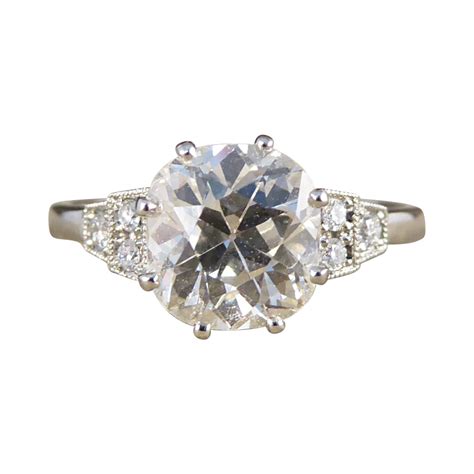 Vintage Diamond Solitaire Engagement Ring — Jewellery Discovery