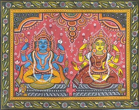Vishnu Lakshmi | Exotic India Art