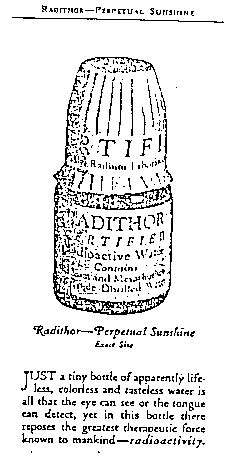 Radithor (ca. 1928) | Museum of Radiation and Radioactivity