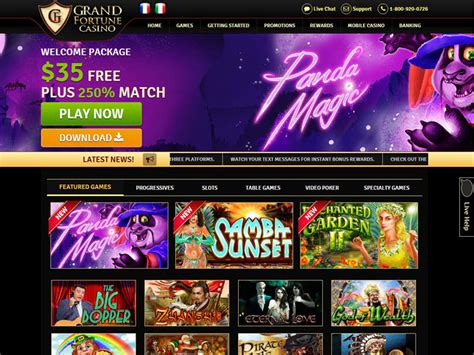 The Magic Created by Grand Fortune Casino Games