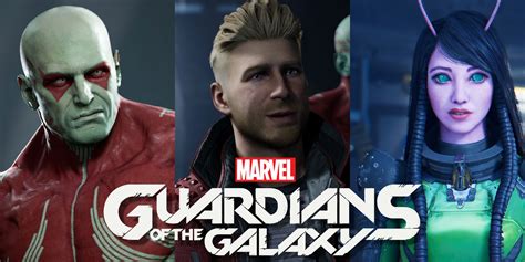 Guardians Of The Galaxy 2022 Characters