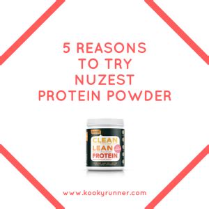 5 Reasons to Try Nuzest Protein Powder - KookyRunner