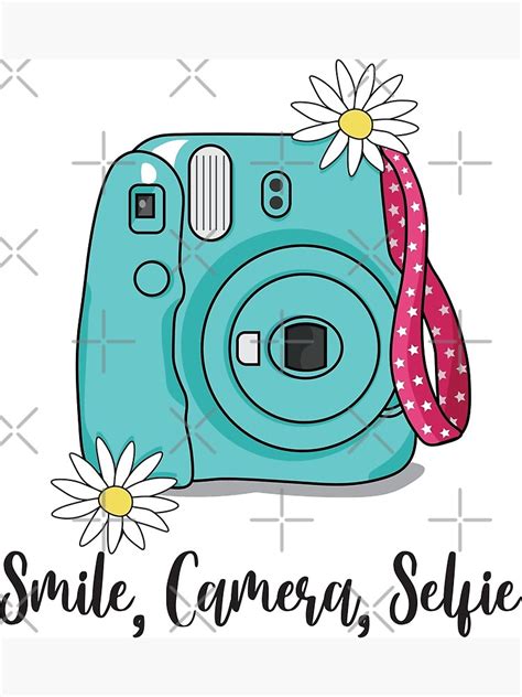 "Smile Camera Selfie" Poster for Sale by colormepixels | Redbubble