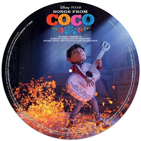 Songs from Coco Picture Vinyl | Shop the Disney Music Emporium Official Store