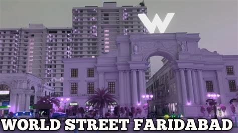 World street faridabad by omaxe | london ,paris,Amsterdam street in faridabad | white house ...