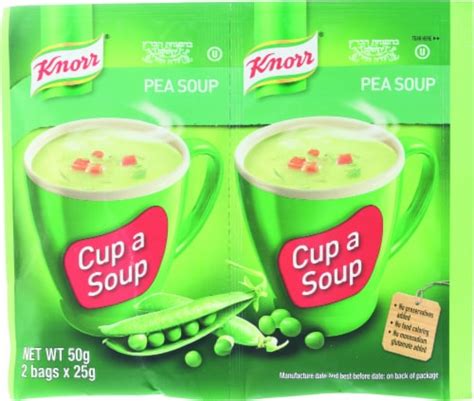 Knorr Cup A Soup Pea Soup Packets, 2 ct / 0.88 oz - Fry’s Food Stores