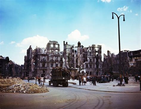 Amazing Color Photographs Captured Berlin in the Summer of 1945, Right After the Fall ~ vintage ...