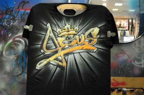 Custom airbrushed Jesus Shirt | Airbrush t shirts, Airbrush designs ...