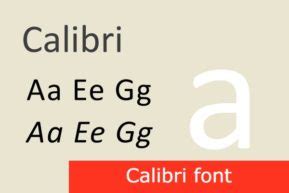 Calibri font - ActionFonts.com