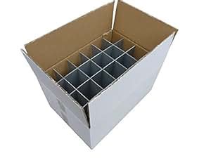 Wine Glass Storage Box - Pack of 2 | Glassware Crate | Strong - Double ...